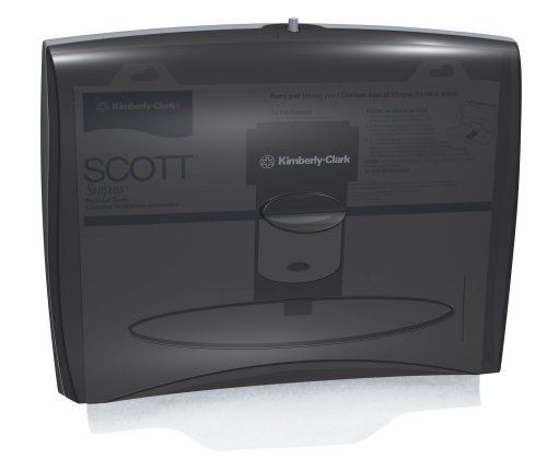 Kimberly Clark Windows Toilet Seat Cover Dispenser (09506), Black
