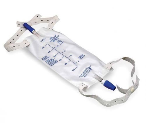 2pcs urine leg bags 500ml with straps + instruction video, pkt of 2 pcs for sale