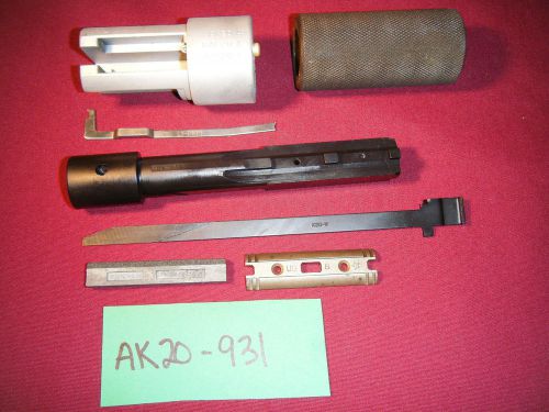 Sunnen Complete Mandrel AK20-931 : S931 Sleeve, AK20-A Adapter, UC-B Shoe, Stone