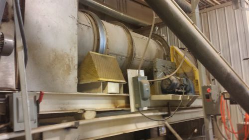 Calciner Rotary Furnace and dust collection system. (Tomahawk, WI)