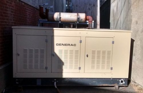 Generac liquid-cooled 6.8l 100kw natural gas generator for sale