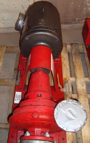 BELL AND GOSSETT 1510 2X2.5 W/ LINCOLN AC 40 HP 300 GPM 260 FT CENTRIFUGAL PUMP