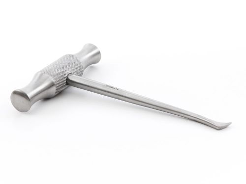 Dental surgical instrument root elevator #13r left stainless steel cross-bar for sale