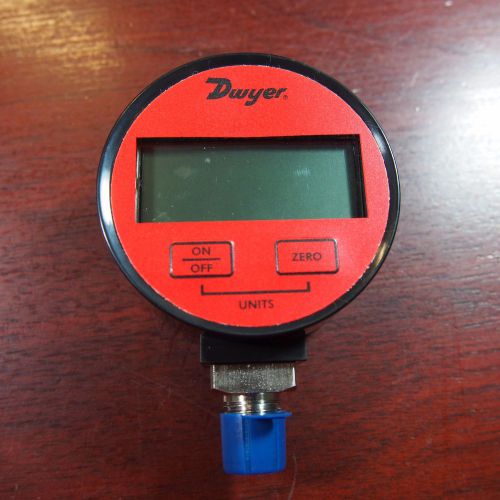 Dwyer Digital Pressure Gauge, 300 PSI, DPGa-10, 1/4&#034; NPT, 2-1/2&#034; Dial Size (IQ3)