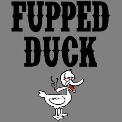 Fupped Duck Fun  HEAT PRESS TRANSFER for T Shirt Tote Bag Sweatshirt Fabric 672h