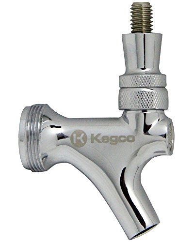 Kegco polished chrome draft beer faucet for keg tap tower beer shank or for sale