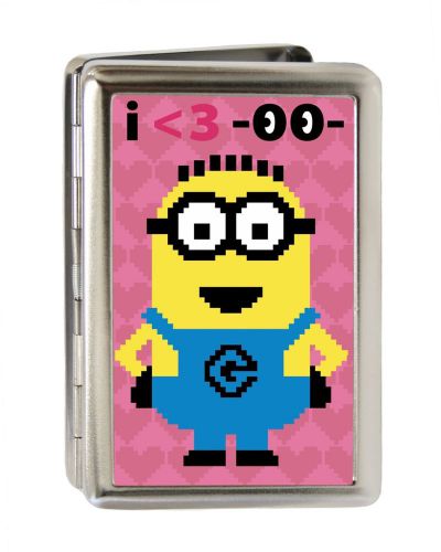 Despicable Me - Minion &#034;i &lt;3 (Goggles)&#034; - Metal Multi-Use Business Card Holder