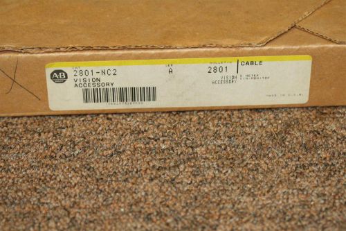 Allen Bradley 2801-NC2 Vision 5M Cable New in box