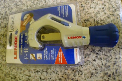 Lenox 21011TC138 Tubing Tube Cutter-1/8&#034; to 1-3/8&#034; (3-35mm) BRAND NEW