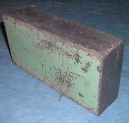 Lead brick for protection of r/a materials, Geiger standards