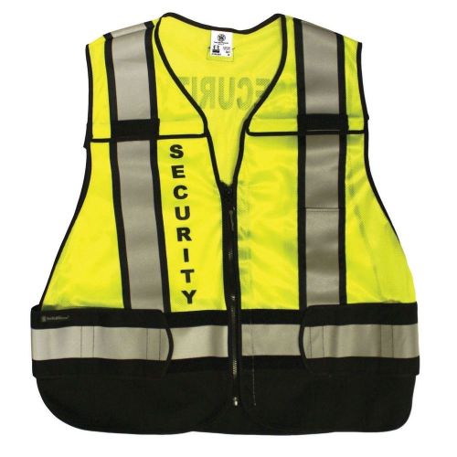Smith &amp; Wesson Security Reflective Mesh Safety Work Vest SVSW032-2X/4X