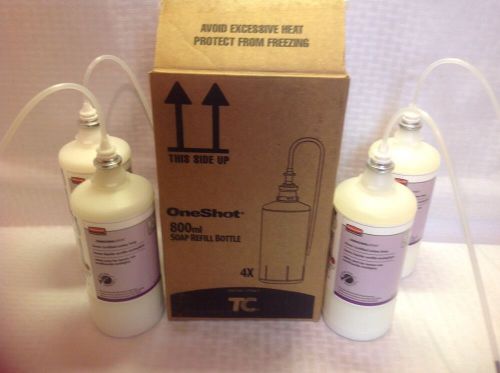 Rubbermaid tc 401313 tc one shot hand lotion soap refill 4 pack 800 ml for sale