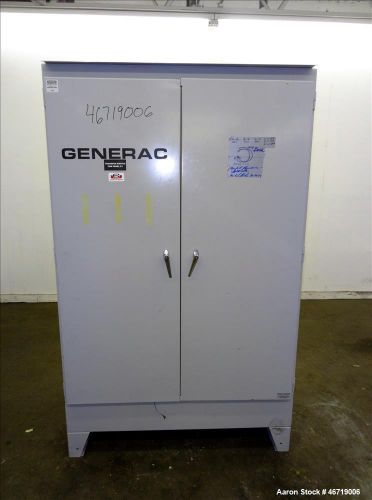Used- generac ats automatic transfer switch, model 2563080100, 1200 amp. 3/60/12 for sale