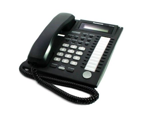 Panasonic kx-t7730-b black hybrid system display phone c-stock refurbished for sale