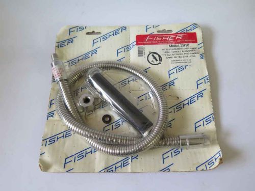 FISHER  44&#034; Replacement Pre Rinse Hose / Handle / Adapter  Model 2918