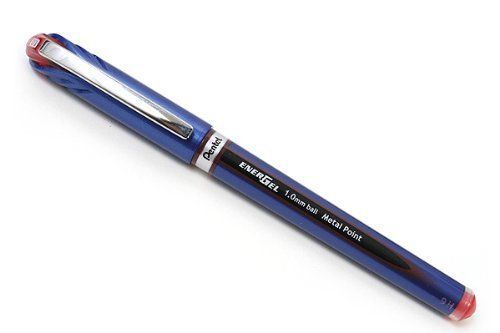 [Set of 10] Pentel EnerGel Euro Gel Ink Pen 1.0 mm Red Ink BL-30B