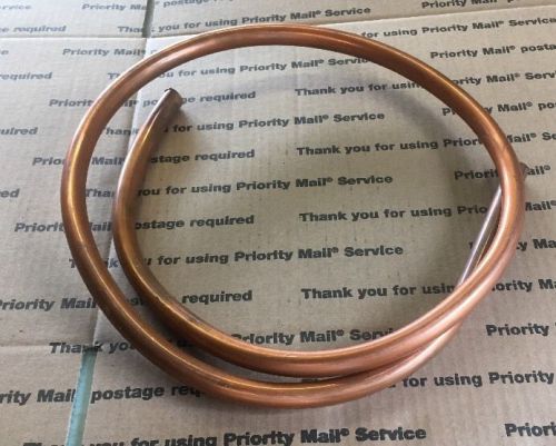 1/2&#034; k type copper tubing 1 pc 4 ft 6 inches plumbing or art materials for sale