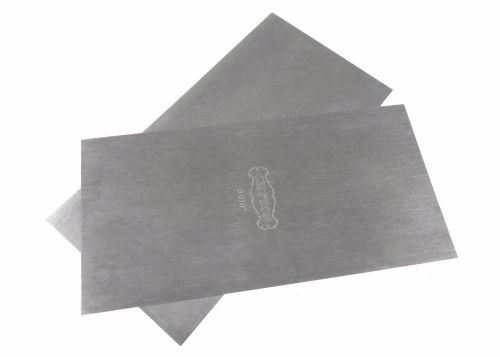 Clifton 2 piece cabinet scraper set 3&#034; x 6&#034; super thin (0.010&#034; or .25 mm) for sale
