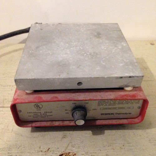 Sybron thermolyne explosion-proof hot plate class 1 group d model hp-11515b for sale