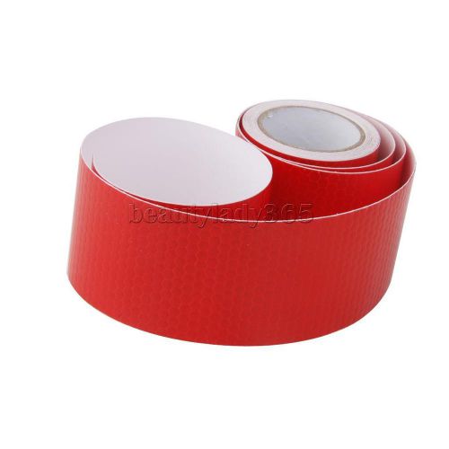 Red high intensity reflective tape roll film sticker self adhesive 5cm*3m for sale