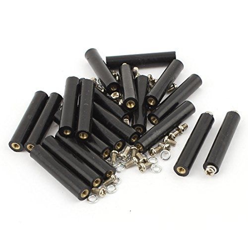 Uxcell® 20pcs m3 thread 8x40mm insulated standoffs for pcb boards motherboards for sale