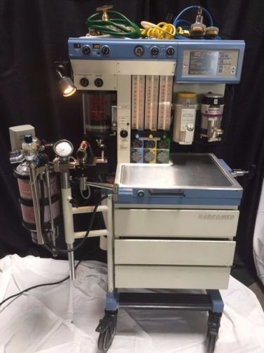 Draeger Narkomed GS Anesthesia Machine + 2 vaporizers