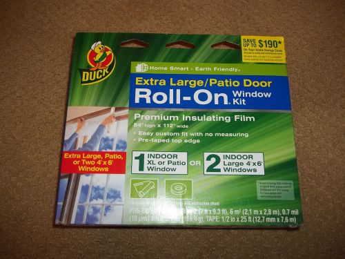 Duck Brand - Roll-On Extra Large/Patio Door 84 inch X 112