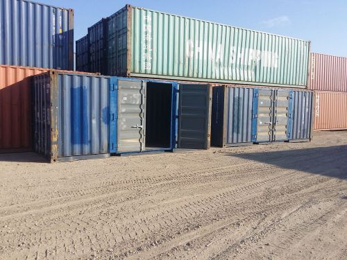 Shipping containers 20&#039; 3 door access - in dallas, tx -delivered to abilene, tx for sale