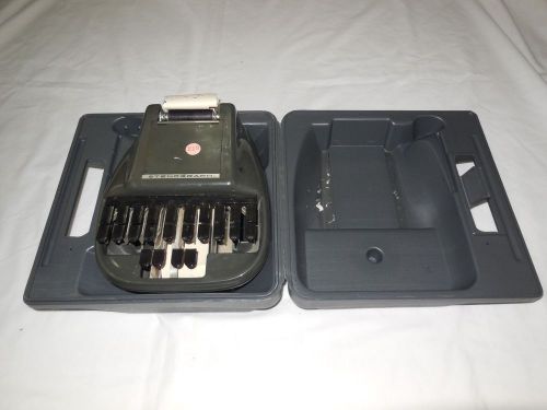 Stenograph reporter model with hard case