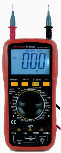 Sinometer VC9808 30-Range Digital Multimeter &amp; LCR Meter A Professional Multi...