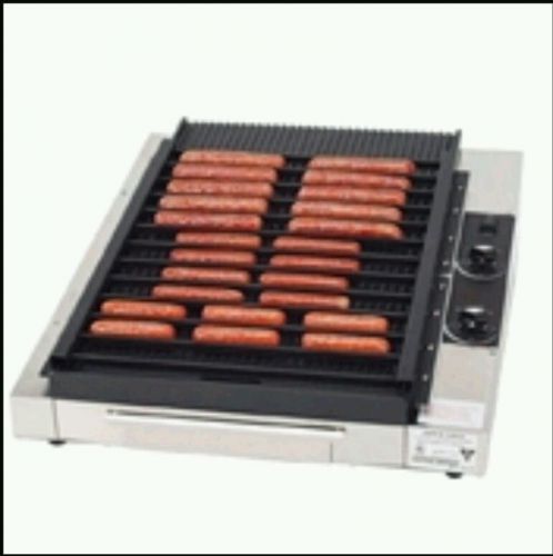 GOLD MEDAL RECIPROCATING COMMERCIAL HOT DOG GRILL Fence Roller  cook 60 hotdogs!