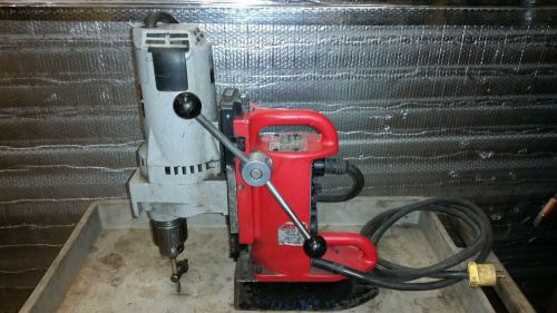 Milwaukee magnetic drill  4202 base,variable speed motor, 3/4&#034; chuck for sale