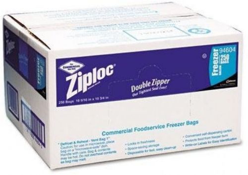 Glade. commercial resealable freezer bag, zipper, 2gal, 13 x 15 1/2, clear, for sale