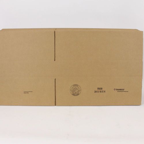 15 New Cardboard Boxes 24x16x4 Shipping Mailing Moving Box Tharco Single Wall
