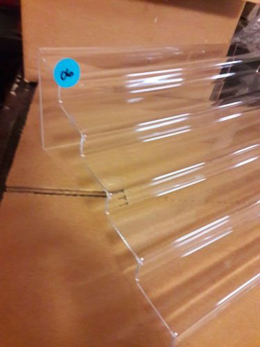 Acrylic display  stand / riser / step / 5 level blemished #06 blue dot special for sale