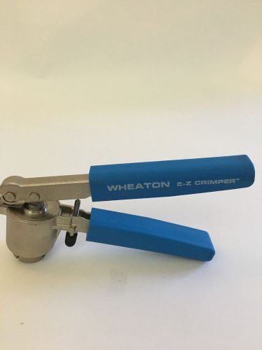 Wheaton W225303 E-Z Crimper Attaches 20mm Aluminum Seals To Serum Finish