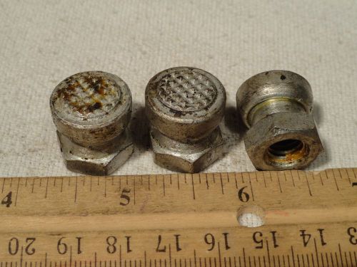 3pc fairlane round pivoting gripper pad 11/16&#034; diameter 3/4&#034; tall 7/16-14 thread for sale