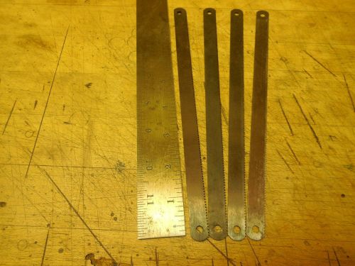 Starrett screw slotting blades — set of four edp 51192 249e for sale