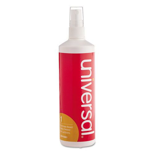 Universal Dry Erase Spray Cleaner, 8oz Spray Bottle LOT OF 20- UNV43661