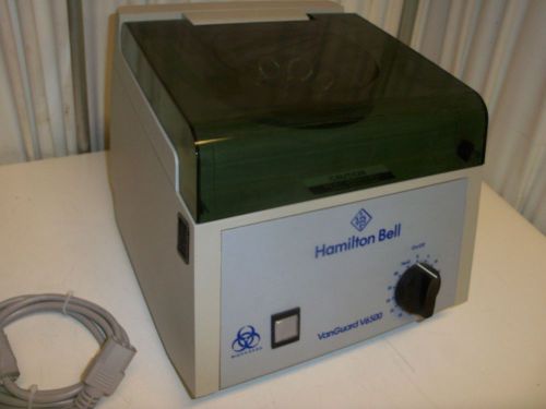 Hamilton Bell VanGuard V6500 Table Top Lab Centrifuge with rotor
