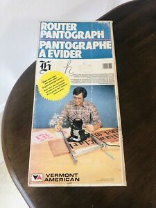 Vintage Vermont American Router Pantograph Kit Complete, Never Used