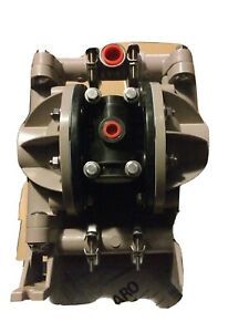 double diaphragm pump, Polypropylene, Air Operated, PTFE, 13 GPM