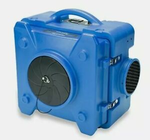BlueDri BD-AS-550-BL Blue Air Scrubber HEPA Filtration System Negative