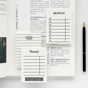 To Do List Diary Scrapbooking Memo Pad Time Manage Sticky Notes Notepad
