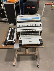 Akiles FlexiPunch-E Electric Punch with Akiles WBM532 Wire Binding Machine
