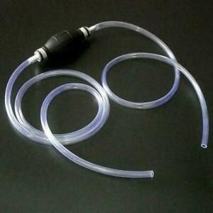 Car Fuel Tank Sucker Silicone Hose Liquid Transfer Z0Q H Manual F8D9