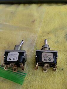 McGill 0121-0002 Toggle Switch 3 Position 15A 3/4 HP LOT OF 2 00618