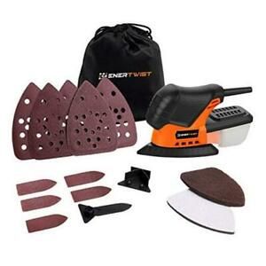 Mouse Detail Sander -13000OPM Lightweight Small Sander with Dust Box for