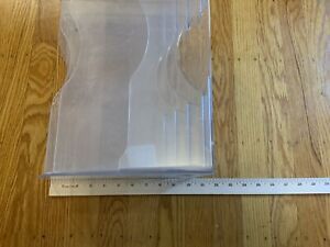 Rubbermaid 2-Way Organizer Five Sections Plastic 8.75&#034; x 10.375&#034; x 13.625&#034; Clear