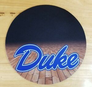 Duke University Round Mouse Pad Blue Devils Basketball 8&#034; READ DESCRIPTION